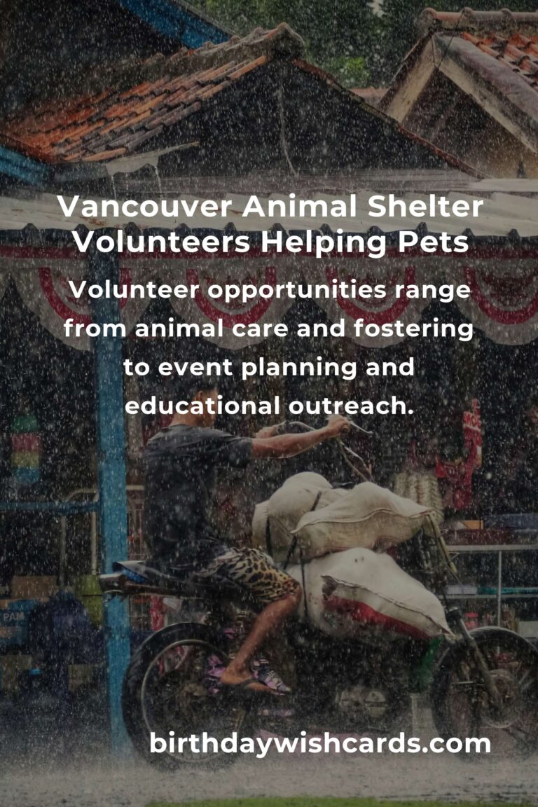 Best Animal Shelter Volunteer Programs in Vancouver: A Complete Guide
