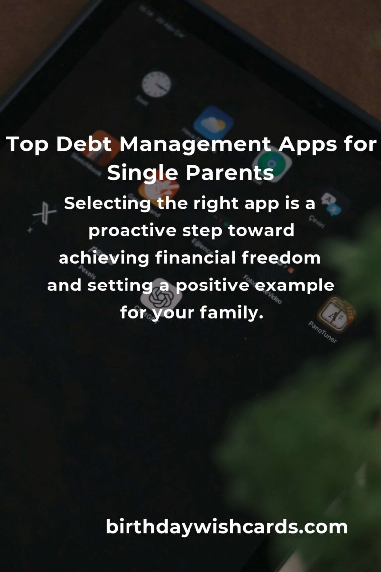 Best Debt Management Apps for Single Parents: Take Control of Your Finances Today