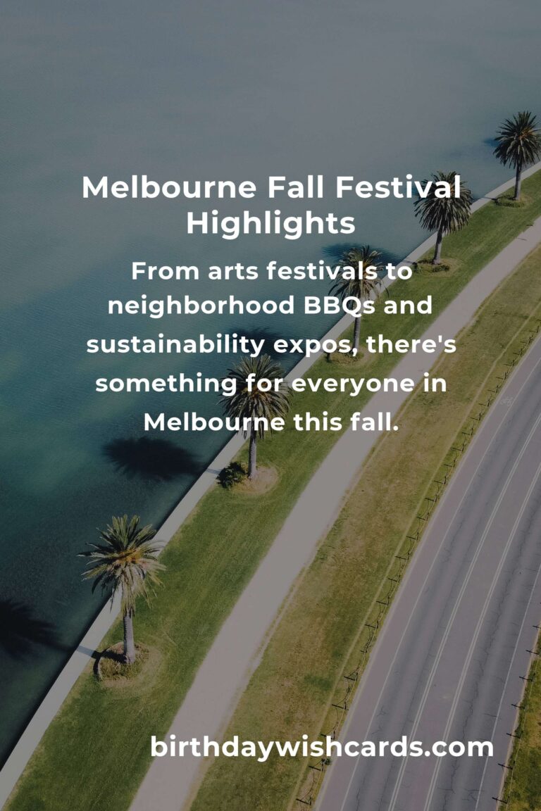 Best Fall Events in Melbourne for First-Time Buyers: A Guide to Exploring the City