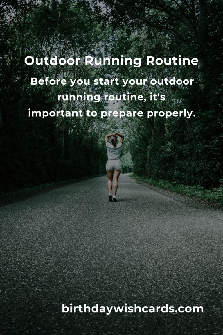 Best Home Outdoor Running Routine for Fitness Enthusiasts