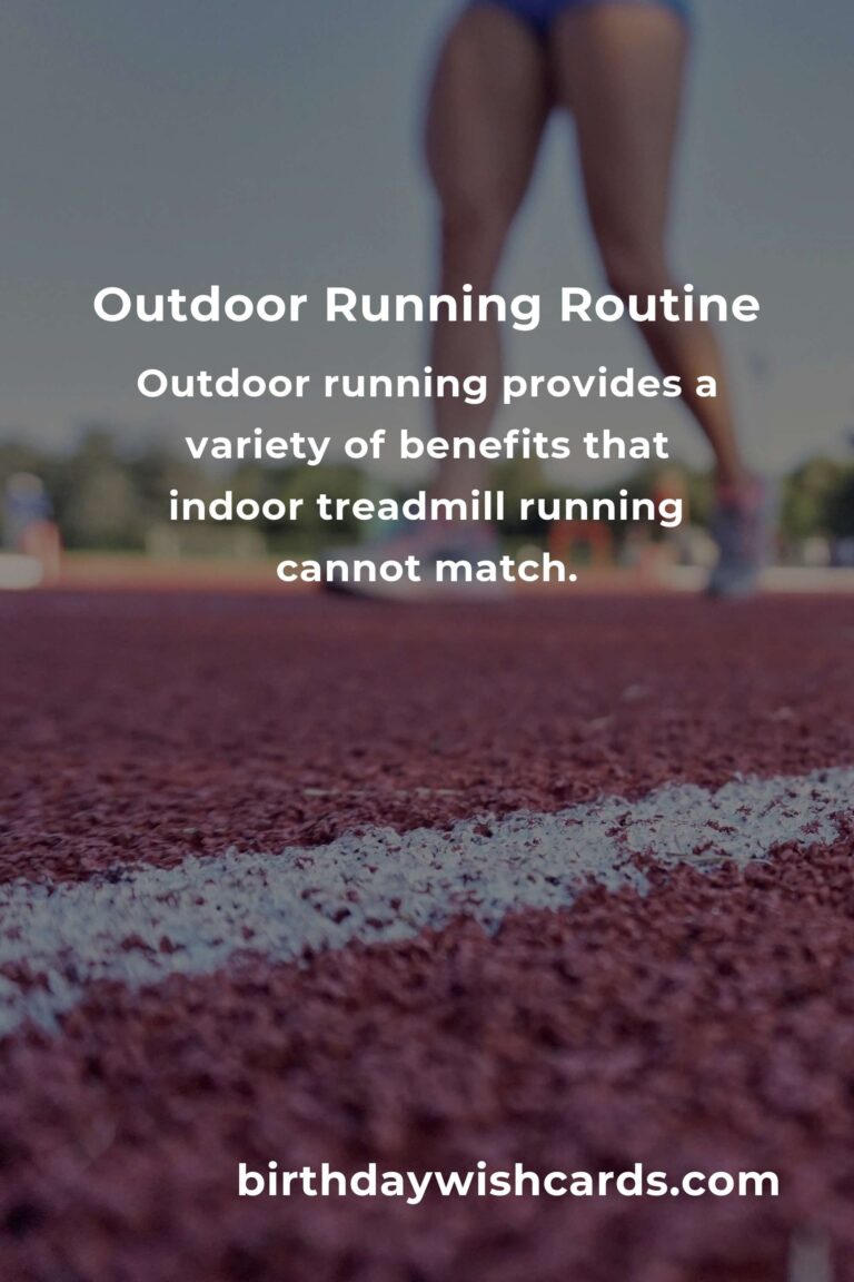Best Home Outdoor Running Routine for Fitness Enthusiasts