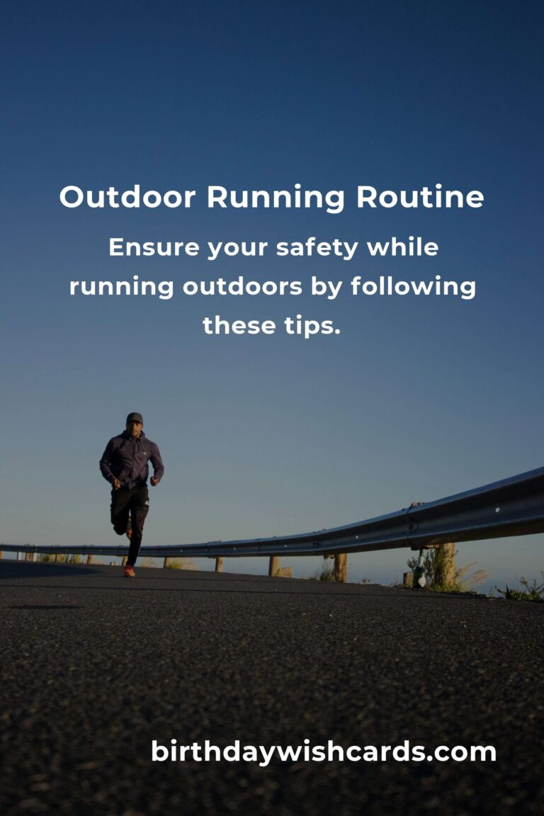 Best Home Outdoor Running Routine for Fitness Enthusiasts