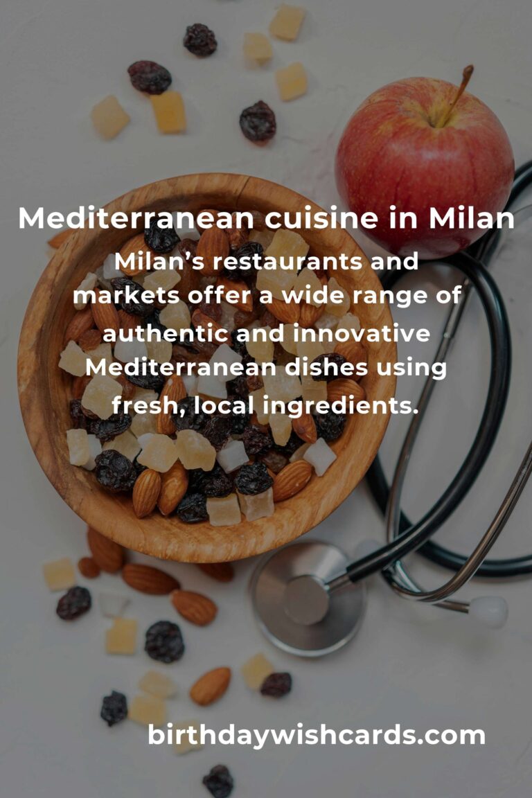 Best Mediterranean Diet in Milan for 2025: A Complete Guide to Healthy Eating in Italy’s Fashion Capital