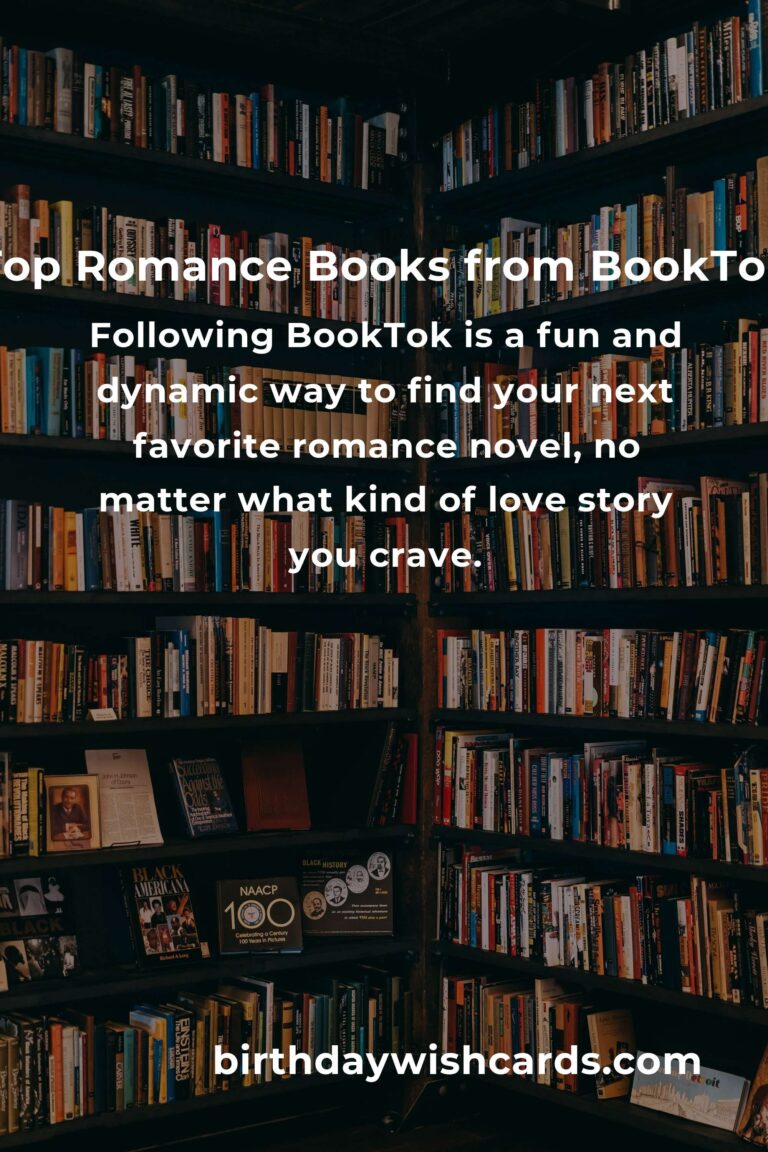 Best Romance Books Recommended by BookTok: Must-Reads for Every Romance Lover