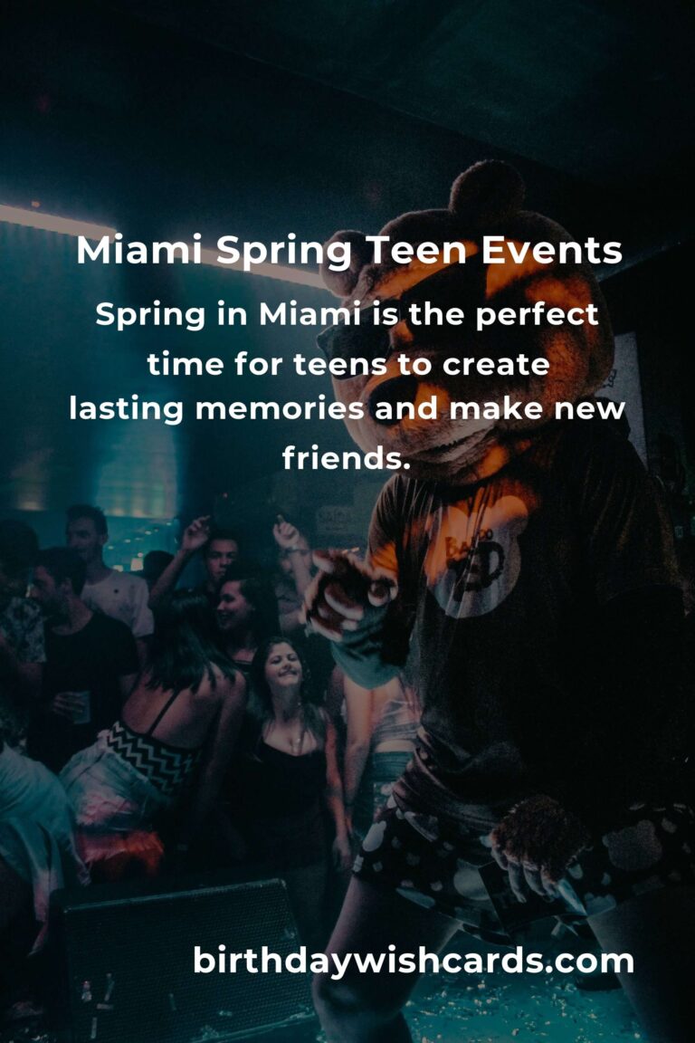 Best Spring Events in Miami for Teens: Ultimate Guide