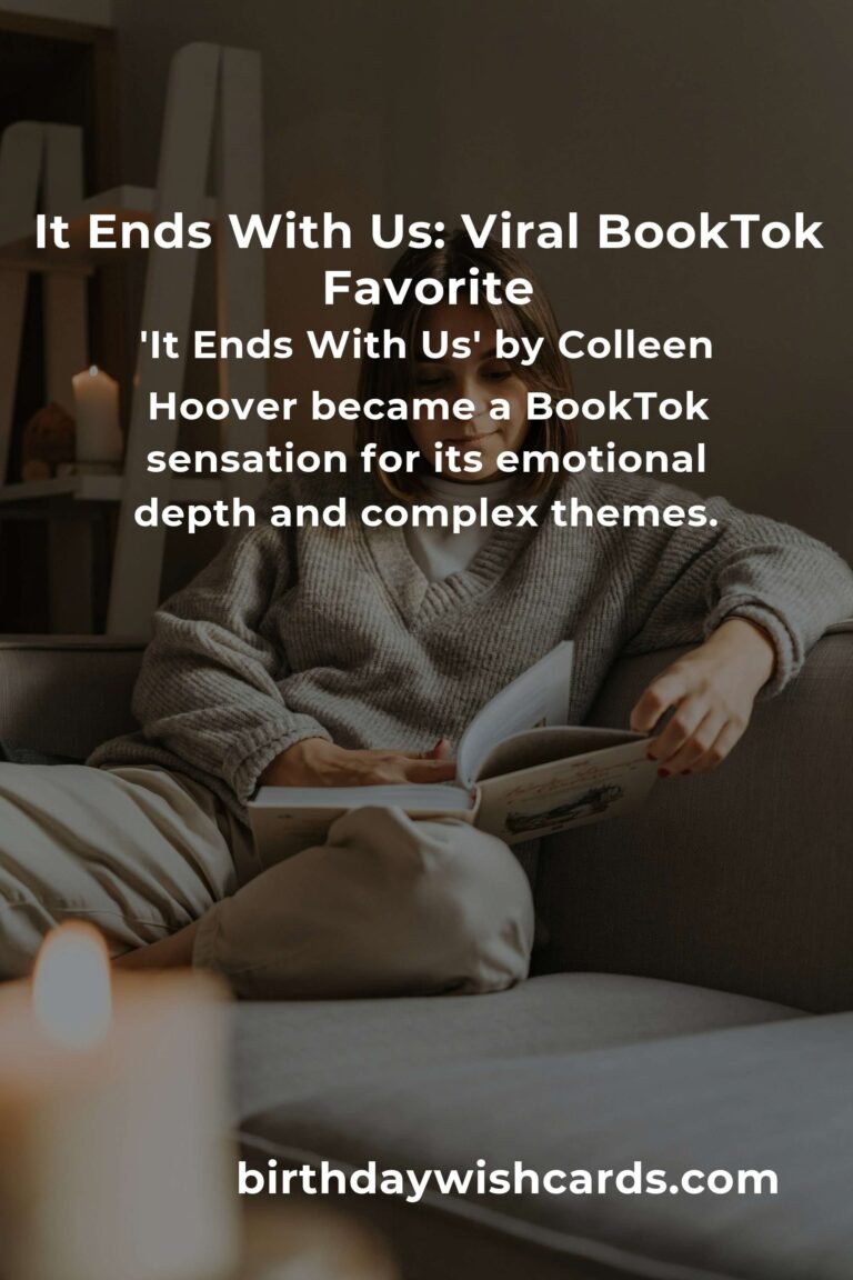 BookTok Made Me Read It: An In-Depth Review of ‘It Ends With Us’