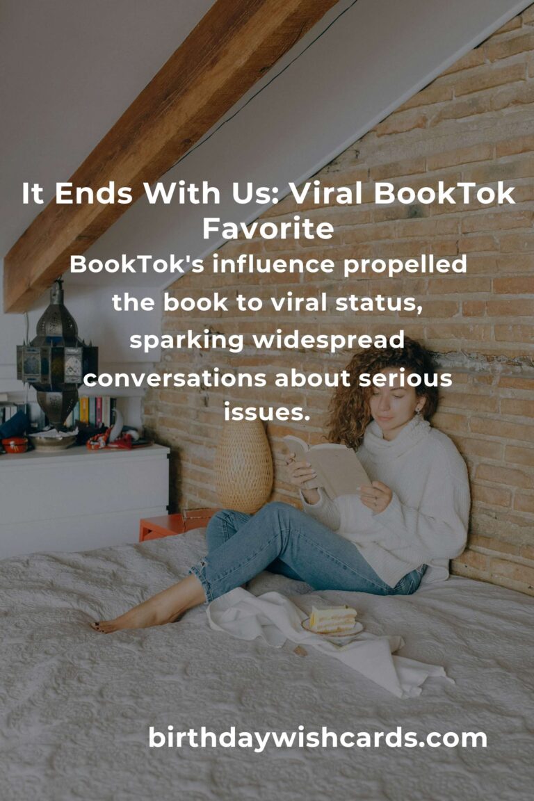 BookTok Made Me Read It: An In-Depth Review of 'It Ends With Us'
