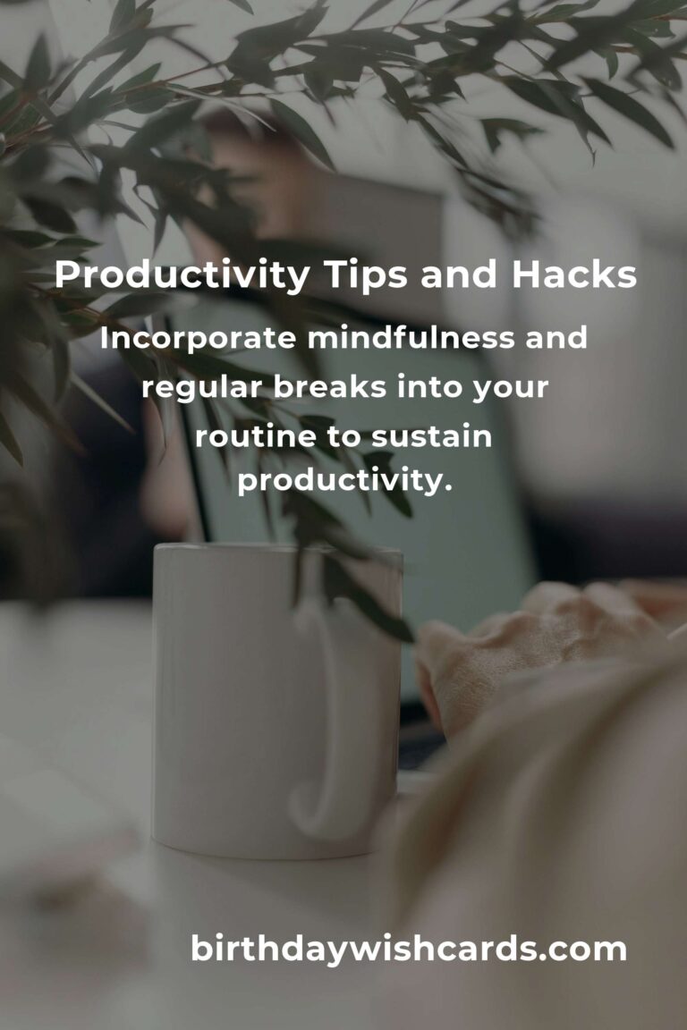 Boost Your Efficiency: 5 Tips for Productivity Hacks