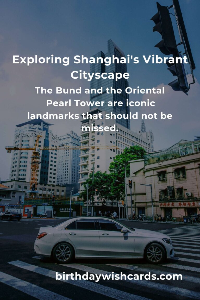 City Breaks in Shanghai: The Ultimate Guide to Exploring the Vibrant City