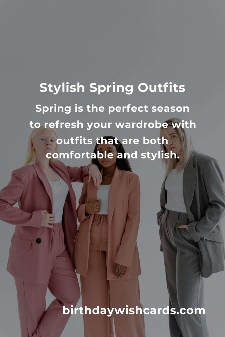 Comfy Yet Stylish: Spring Outfits You’ll Love