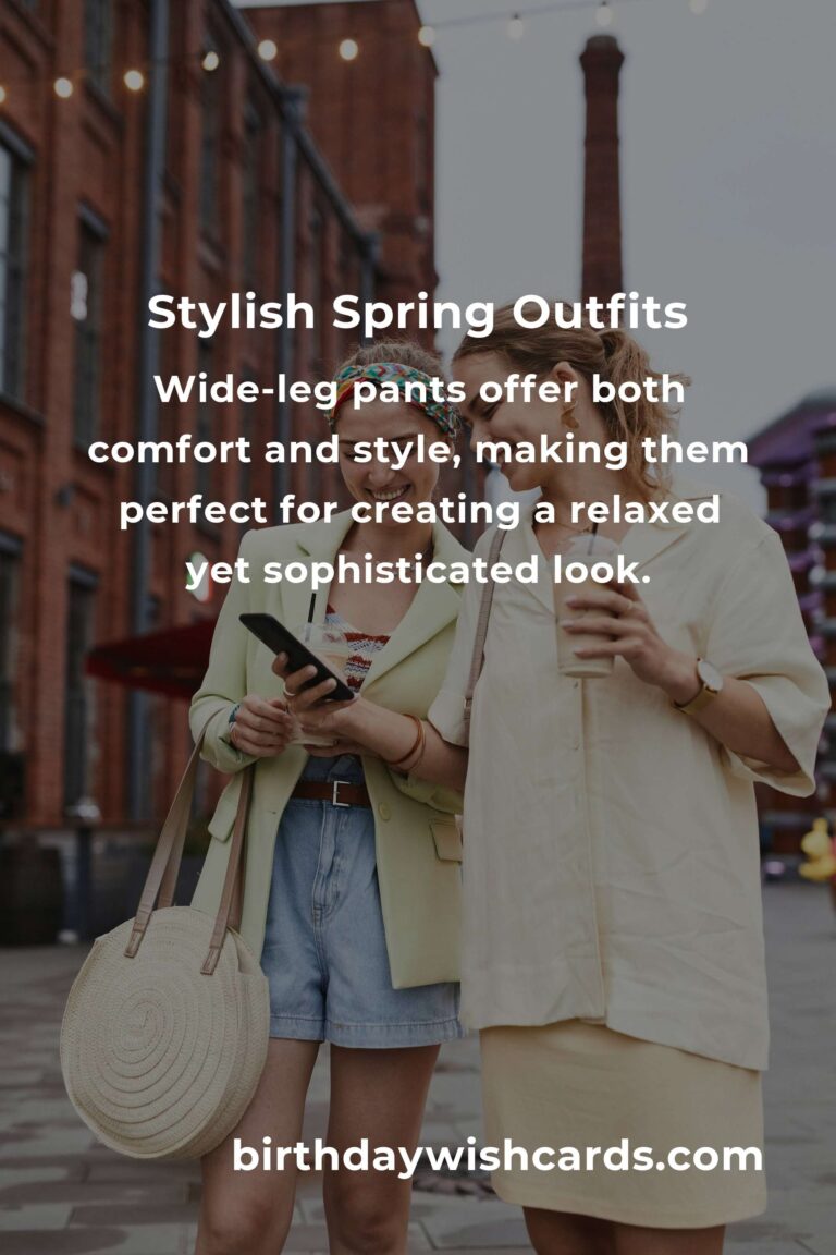 Comfy Yet Stylish: Spring Outfits You’ll Love