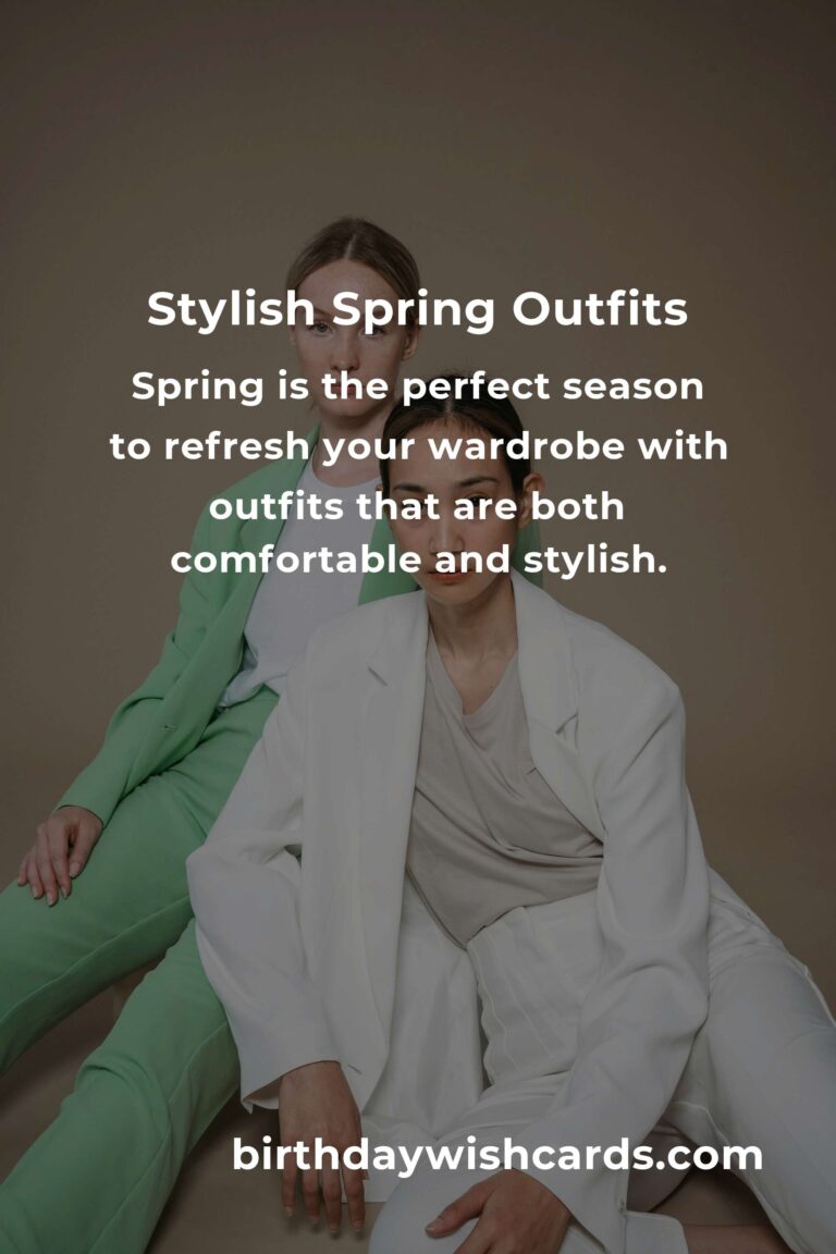 Comfy Yet Stylish: Spring Outfits You’ll Love
