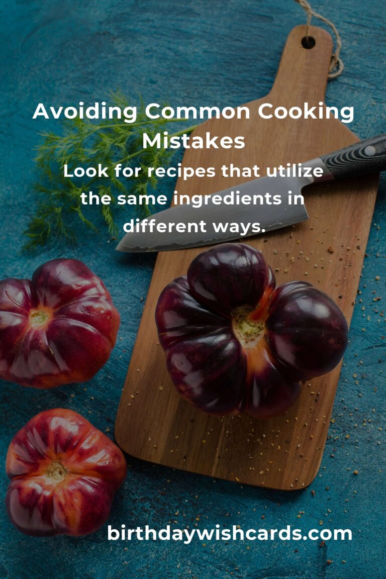 Common Mistakes in Budget-Friendly Cooking Basics and How to Avoid Them