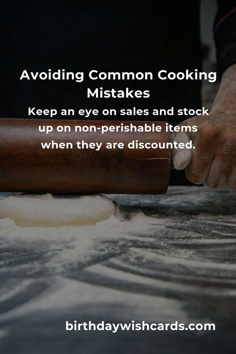Common Mistakes in Budget-Friendly Cooking Basics and How to Avoid Them