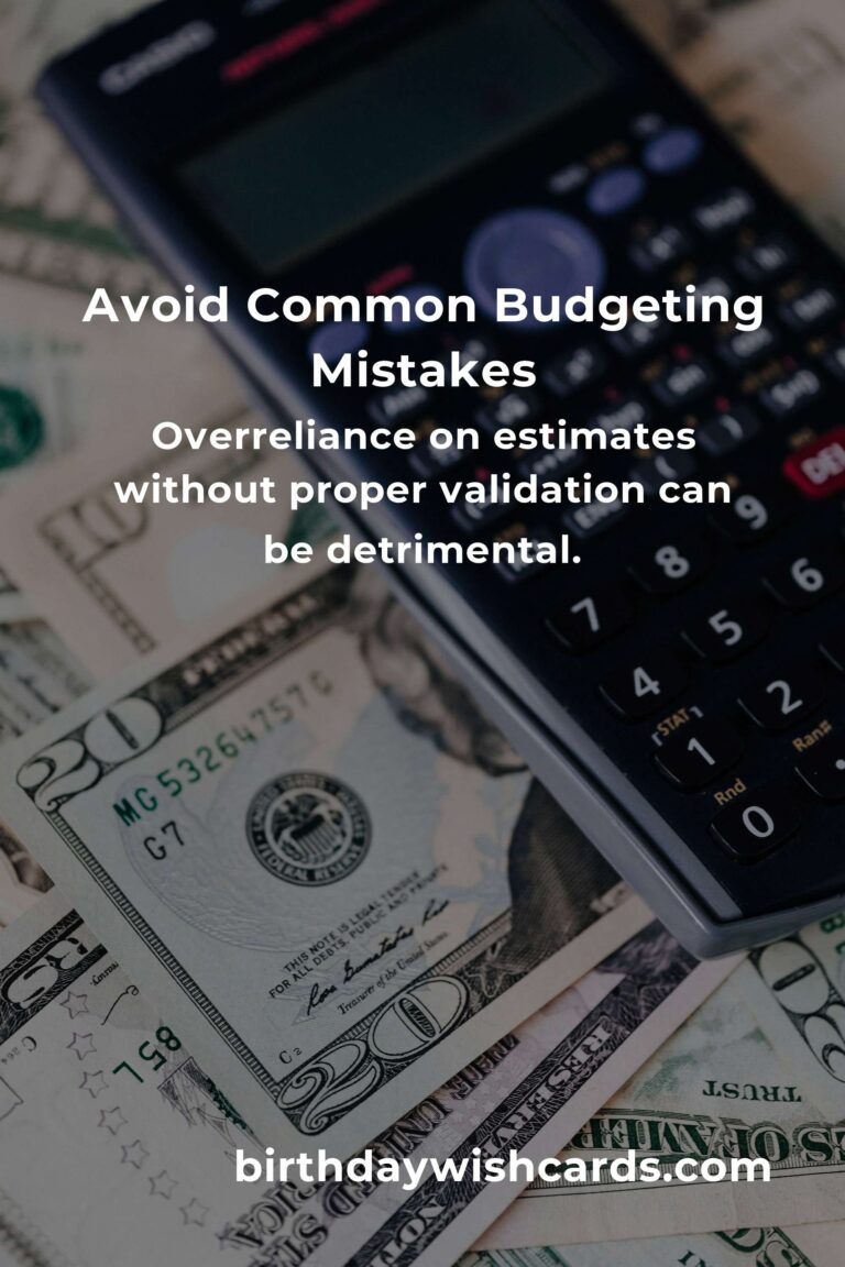 Common Mistakes in Budgeting Projects and How to Avoid Them