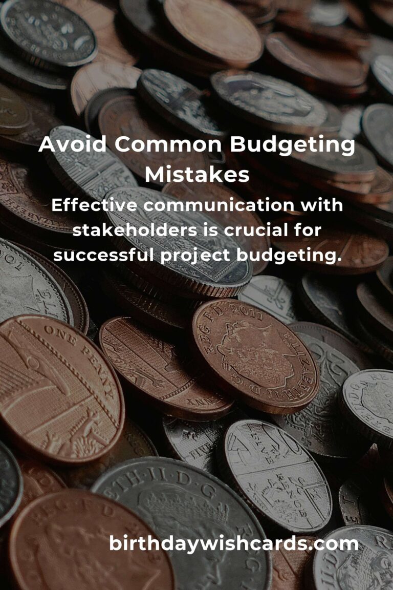 Common Mistakes in Budgeting Projects and How to Avoid Them