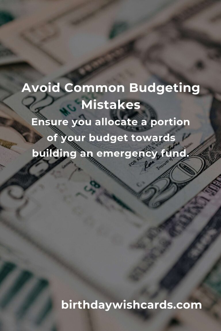 Common Mistakes in Budgeting Secrets (and How to Avoid Them)