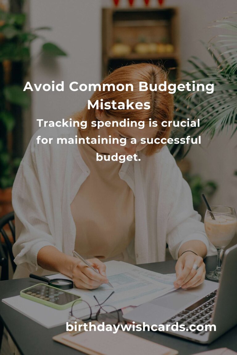 Common Mistakes in Budgeting (and How to Avoid Them)