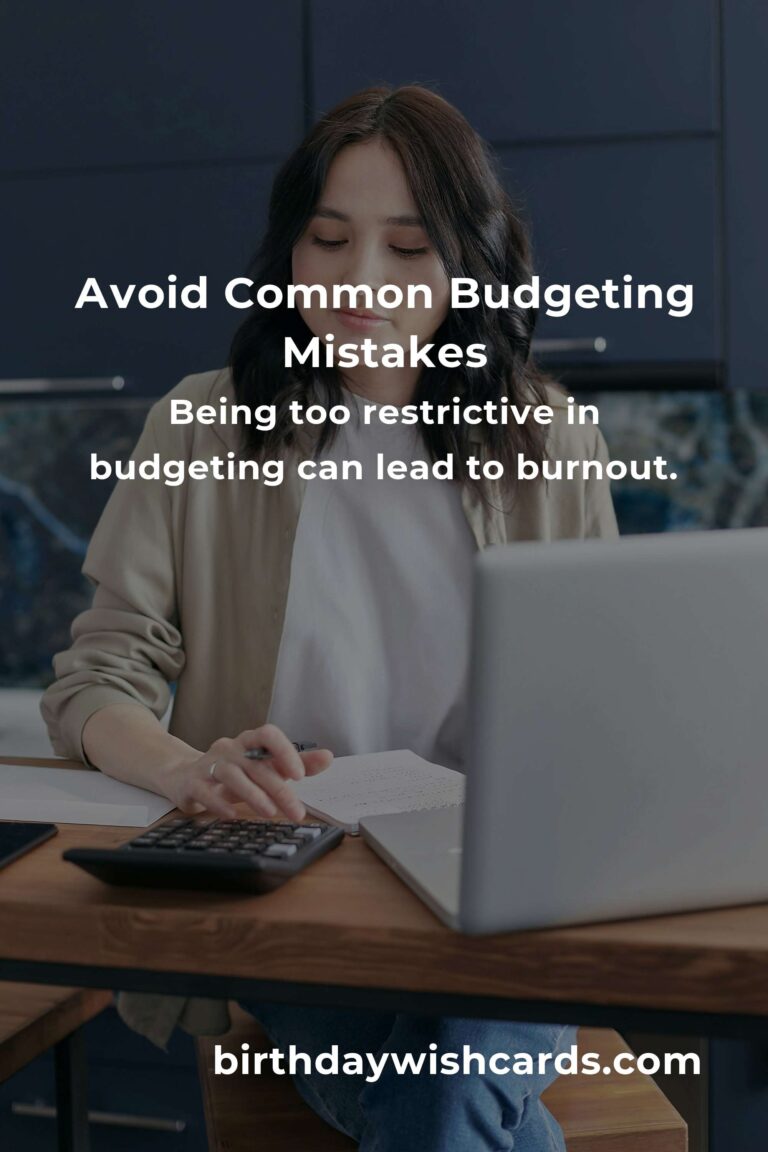 Common Mistakes in Budgeting (and How to Avoid Them)