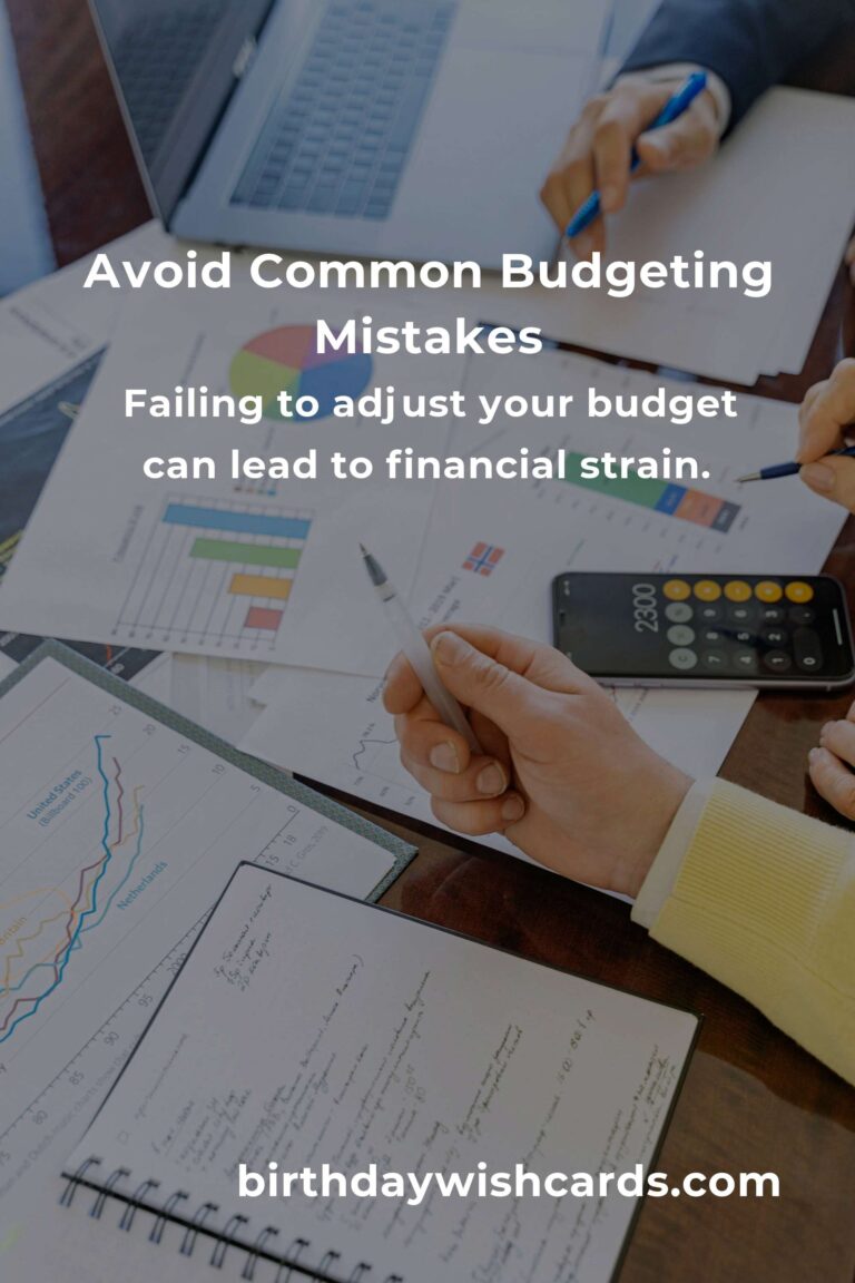 Common Mistakes in Budgeting (and How to Avoid Them)