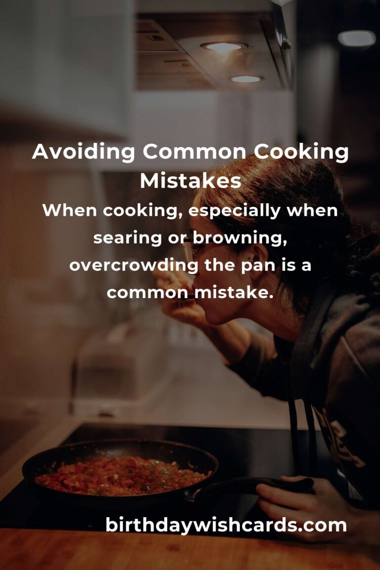 Common Mistakes in Cooking Basics Lessons and How to Avoid Them