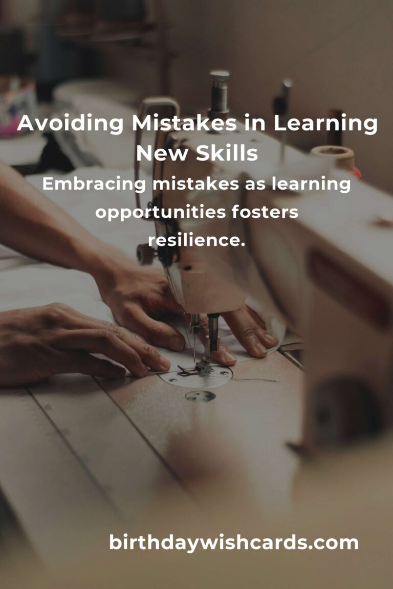 Common Mistakes in Easy Learning a New Skill and How to Avoid Them