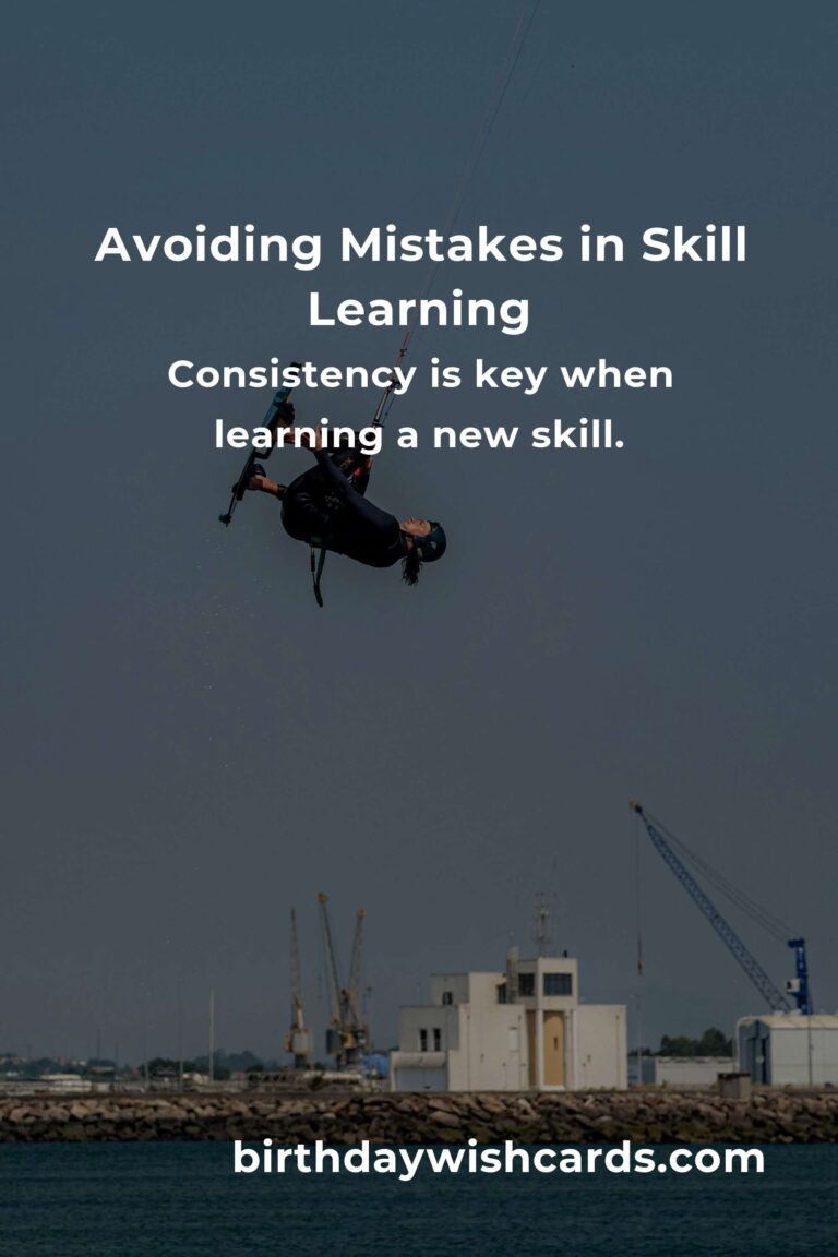 Common Mistakes in Learning a New Skill and How to Avoid Them