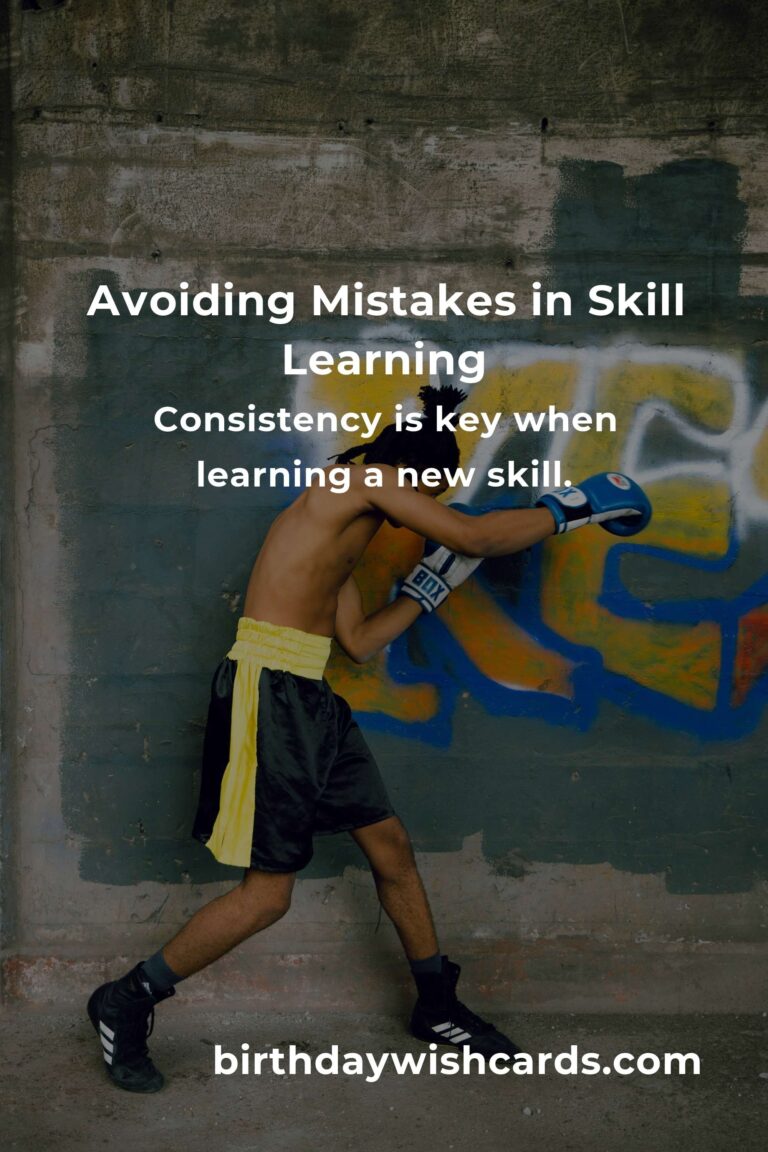 Common Mistakes in Learning a New Skill and How to Avoid Them