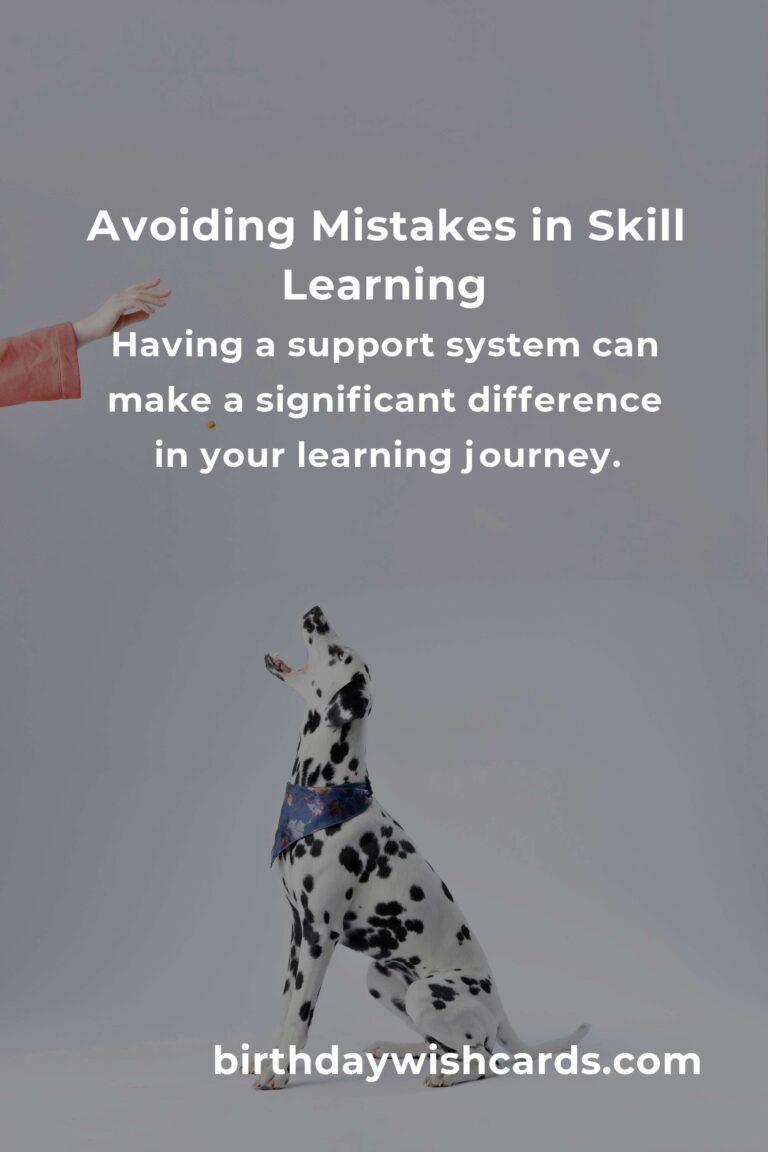 Common Mistakes in Learning a New Skill and How to Avoid Them