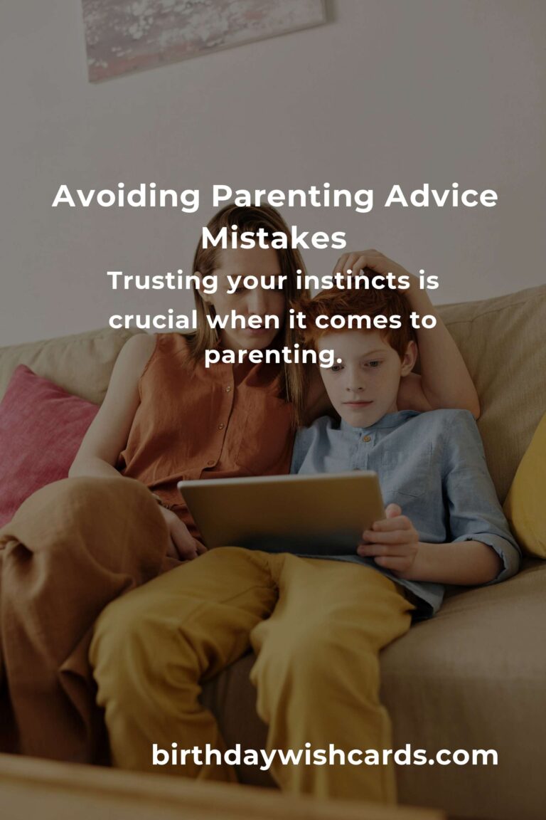 Common Mistakes in Parenting Advice (and How to Avoid Them)