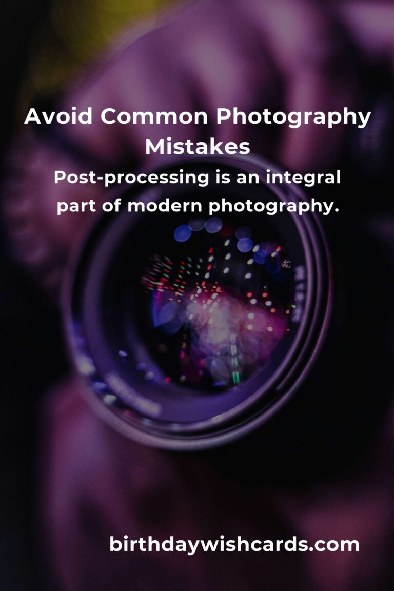 Common Mistakes in Photography Fundamentals (and How to Avoid Them)