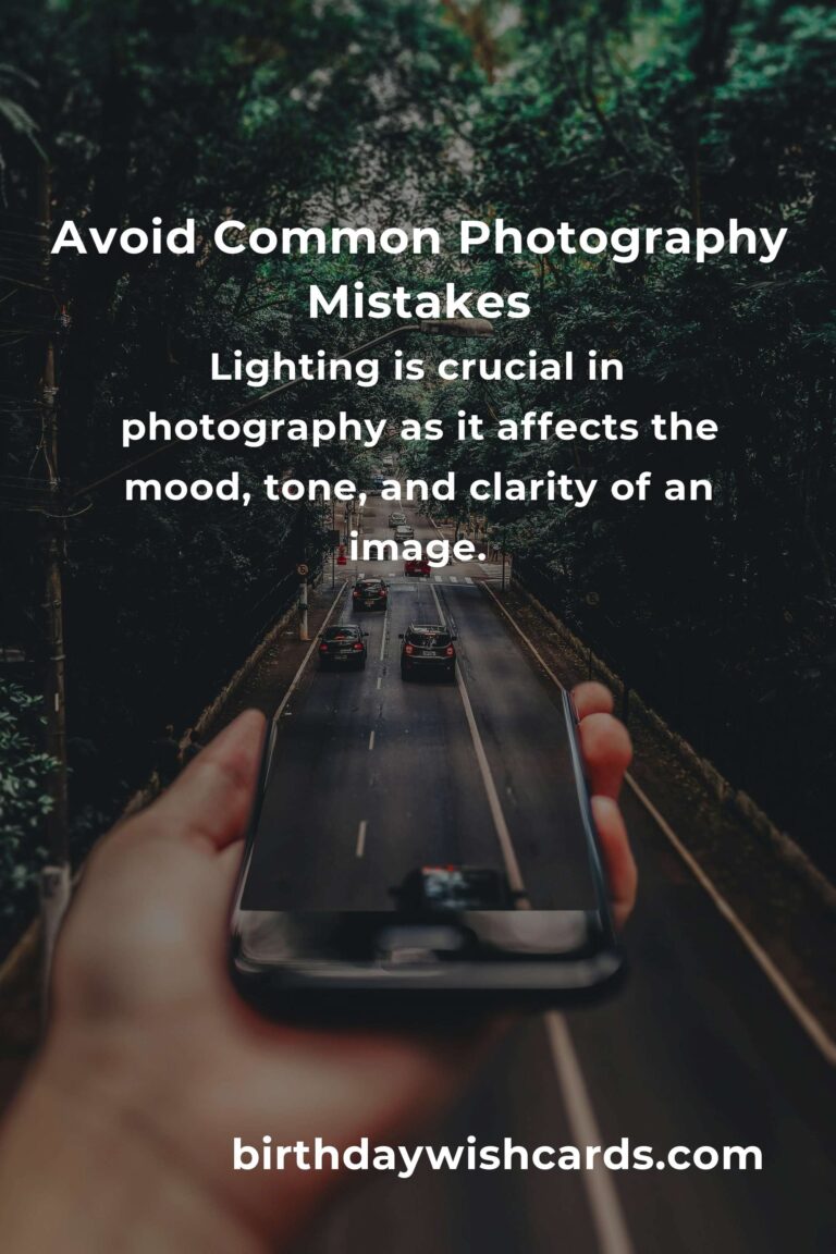 Common Mistakes in Photography Fundamentals (and How to Avoid Them)