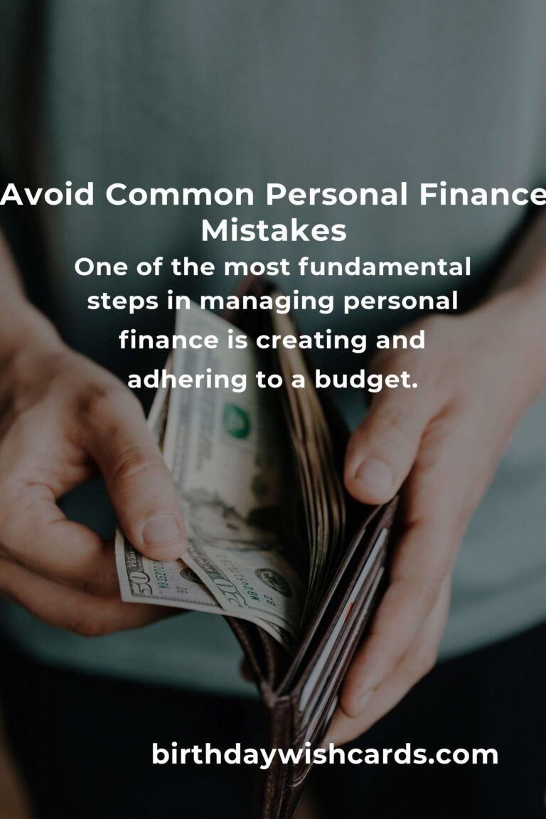 Common Mistakes in Simple Personal Finance and How to Avoid Them