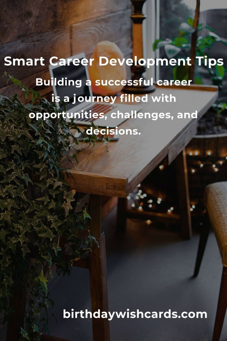 Common Mistakes in Smart Career Development (and How to Avoid Them)