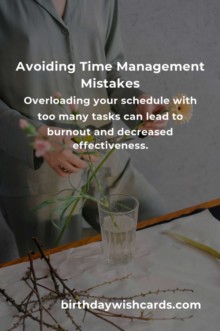 Common Mistakes in Time Management Projects and How to Avoid Them