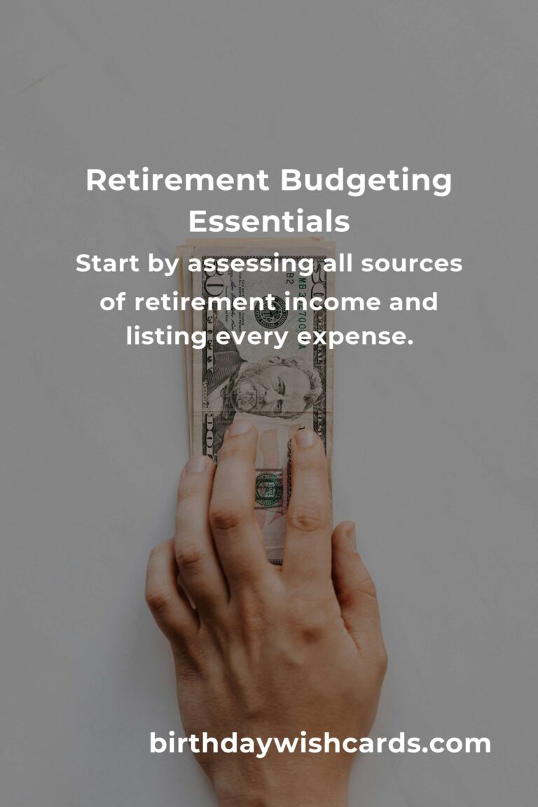 Complete Guide to Budgeting for Retirees: Secure Your Financial Future