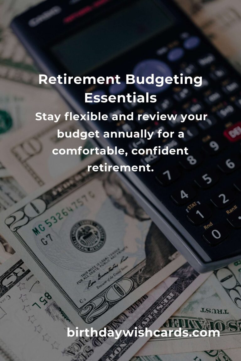 Complete Guide to Budgeting for Retirees: Secure Your Financial Future