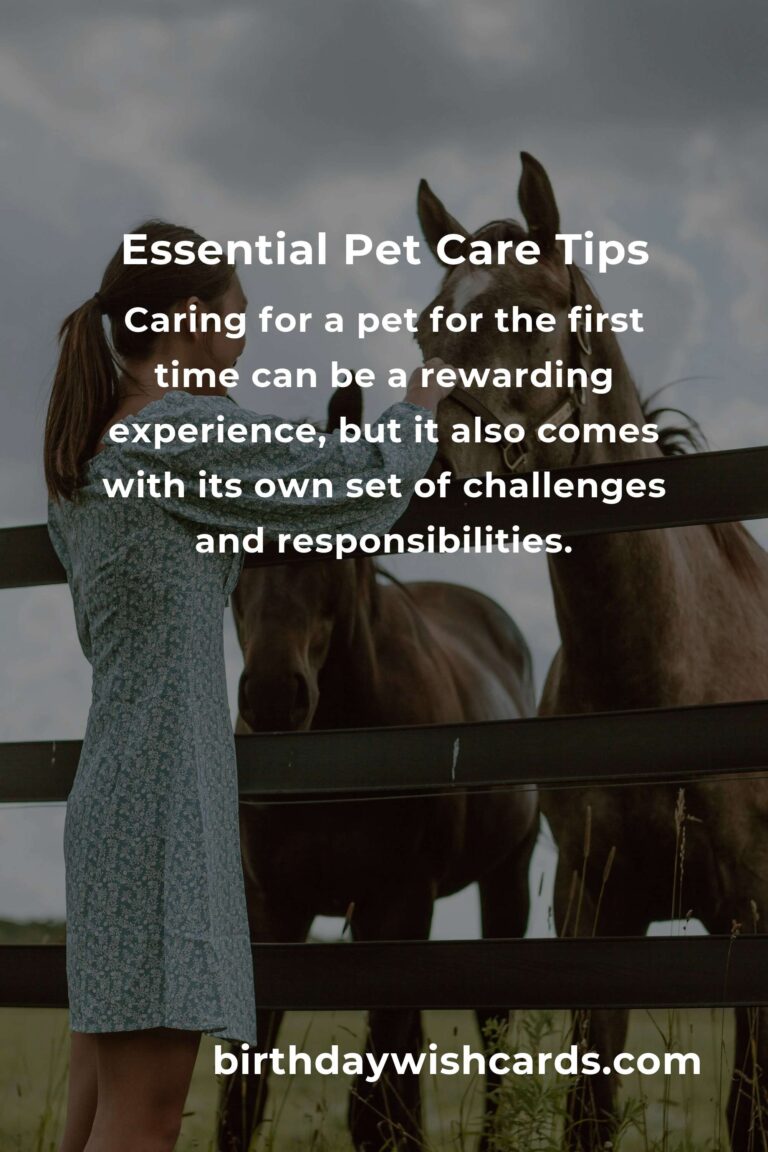 Comprehensive Beginner’s Guide to Pet Care
