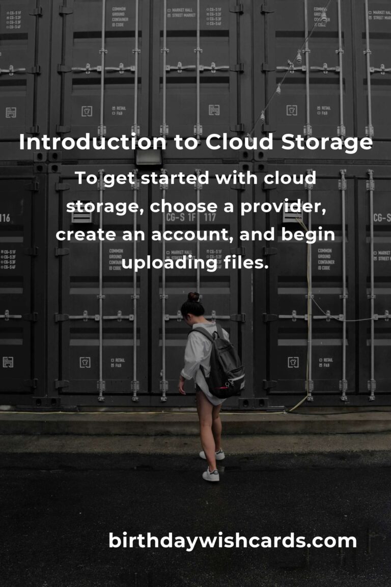 Comprehensive Cloud Storage Tutorial for Beginners