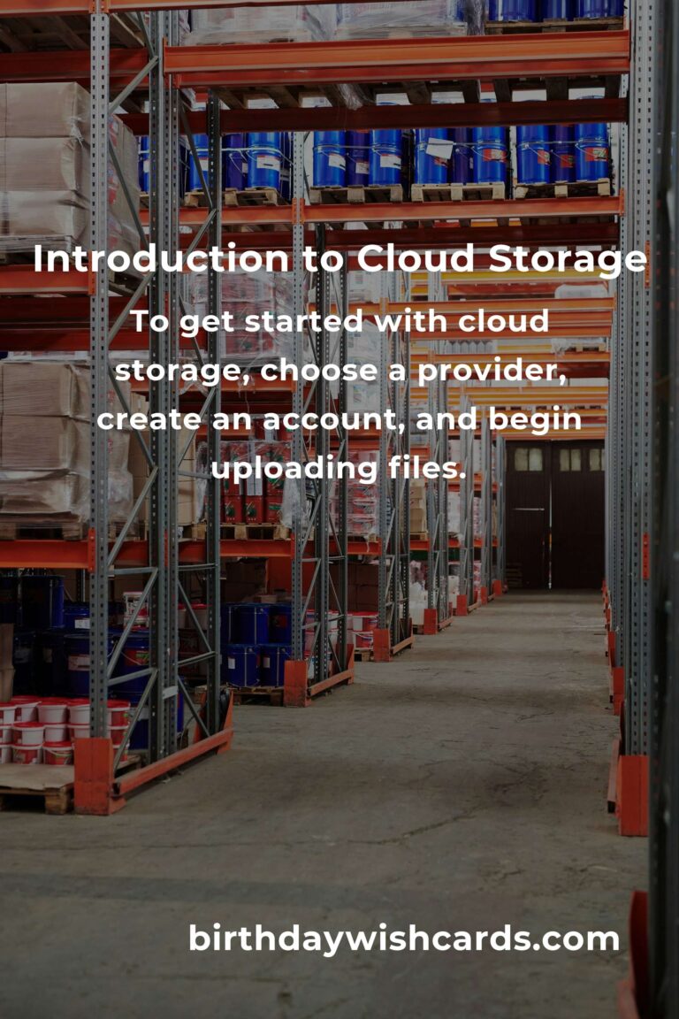 Comprehensive Cloud Storage Tutorial for Beginners