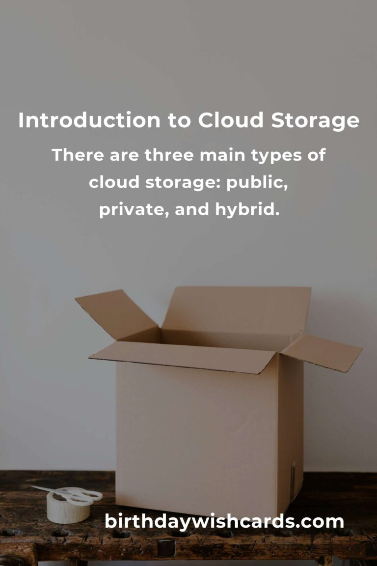Comprehensive Cloud Storage Tutorial for Beginners