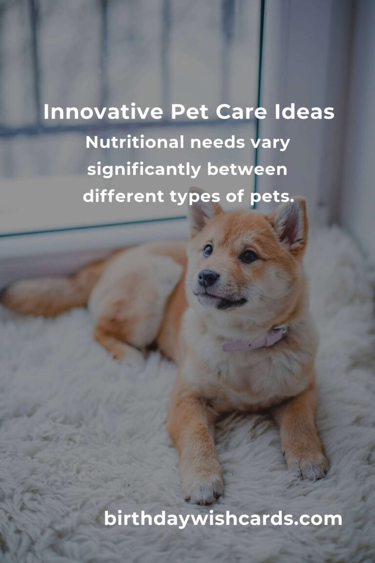 Comprehensive Guide to Innovative Pet Care Ideas