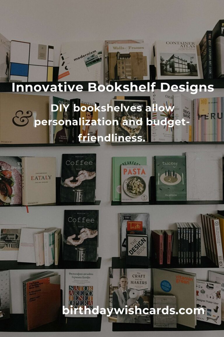 Creative and Functional Bookshelf Ideas for College Students