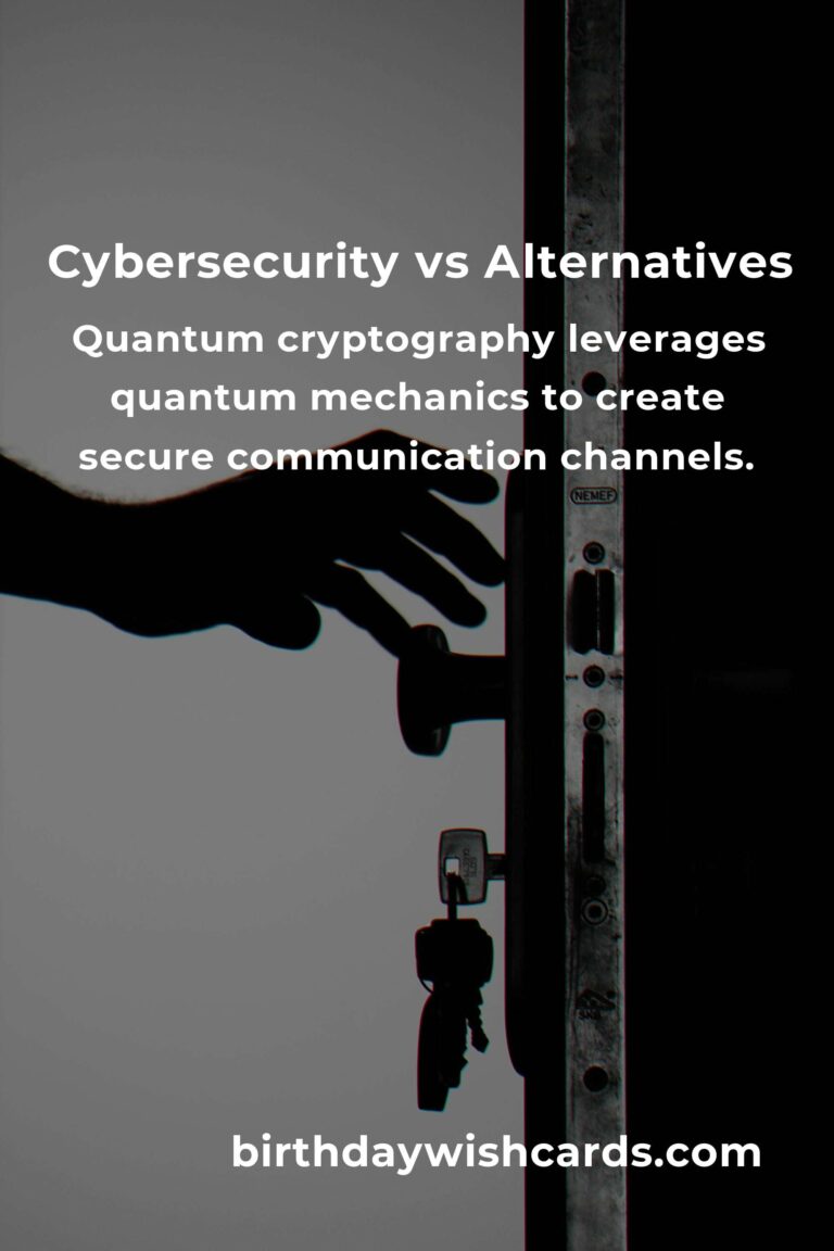 Cybersecurity vs Alternatives: Which is Better for Your Digital Protection?