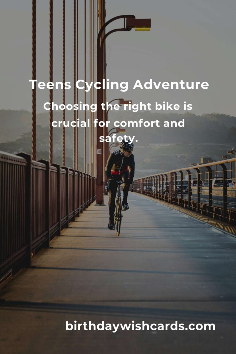 Cycling for Teens: A Comprehensive Guide to Getting Started