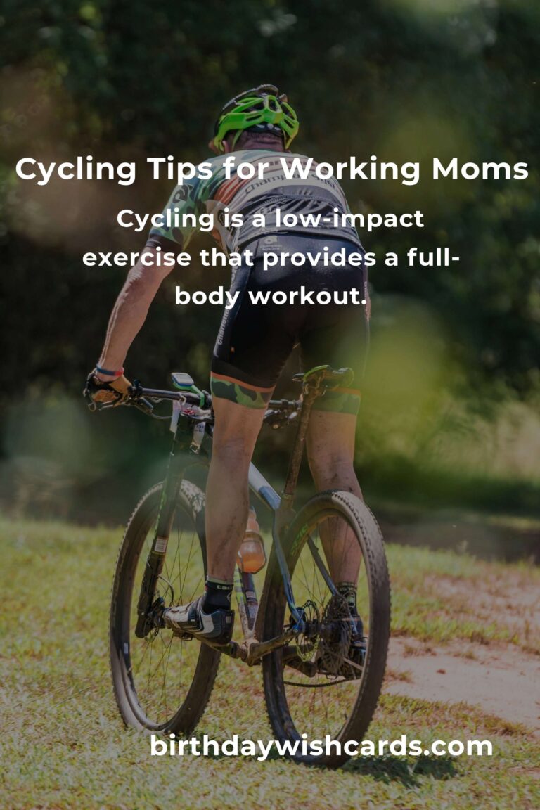 Cycling for Working Moms: A Comprehensive Guide to Getting Started