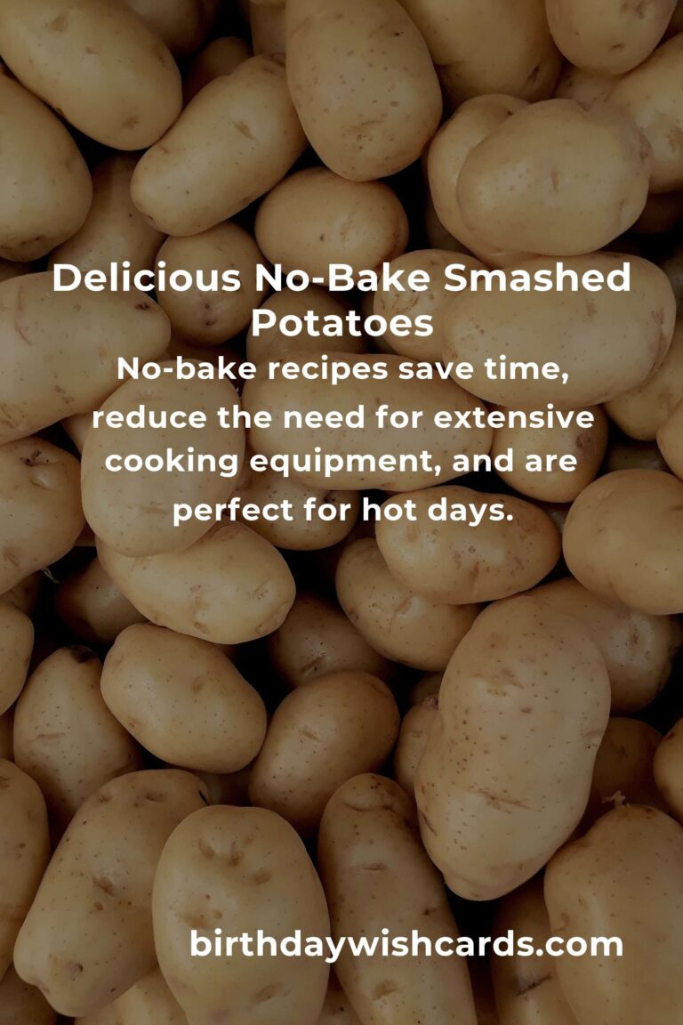 Delicious No-Bake Smashed Potatoes Recipe You’ll Make Again and Again