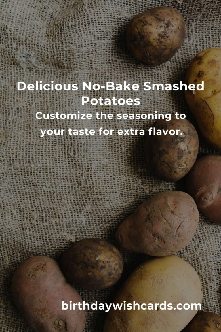 Delicious No-Bake Smashed Potatoes Recipe You'll Make Again and Again