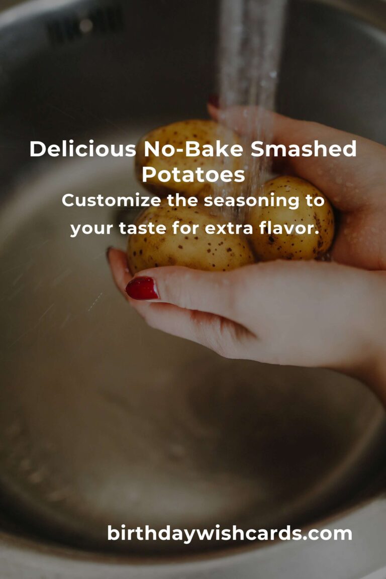 Delicious No-Bake Smashed Potatoes Recipe You'll Make Again and Again