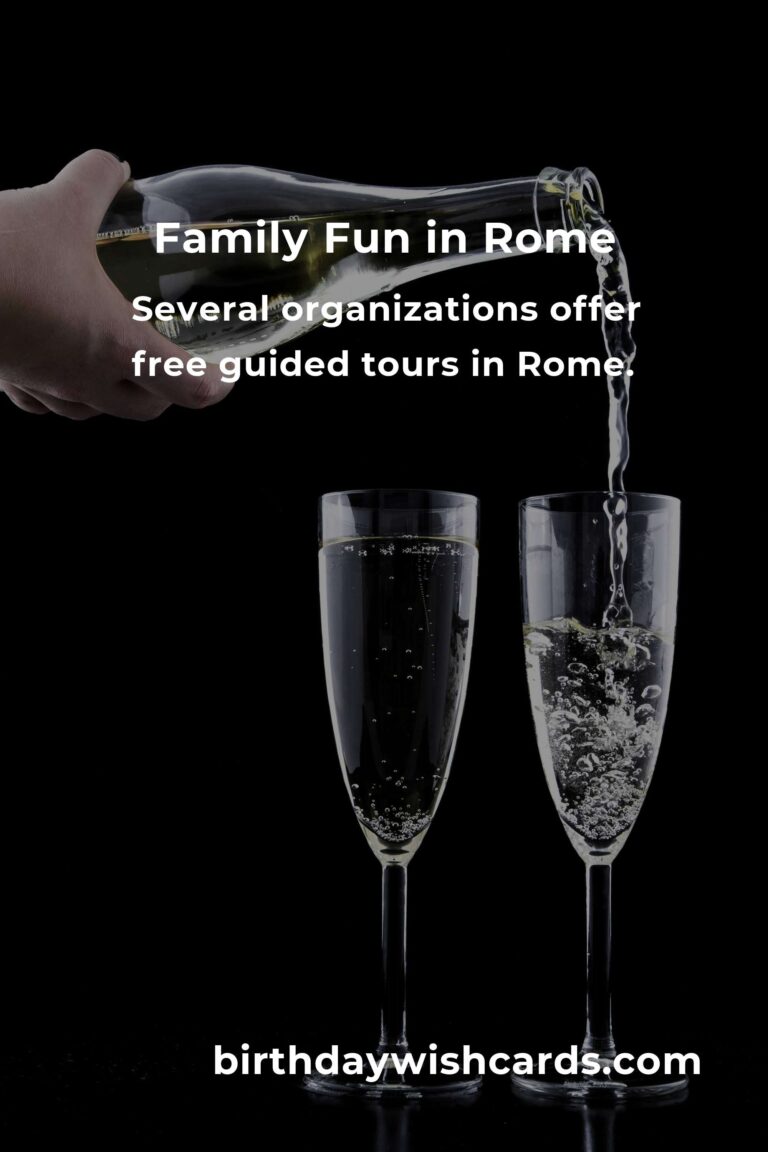 Discover Free Events in Rome for Families This Month